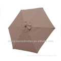 180G polyester fabric with ordinary umbrella hat 2.7M Double Layer Umbrella